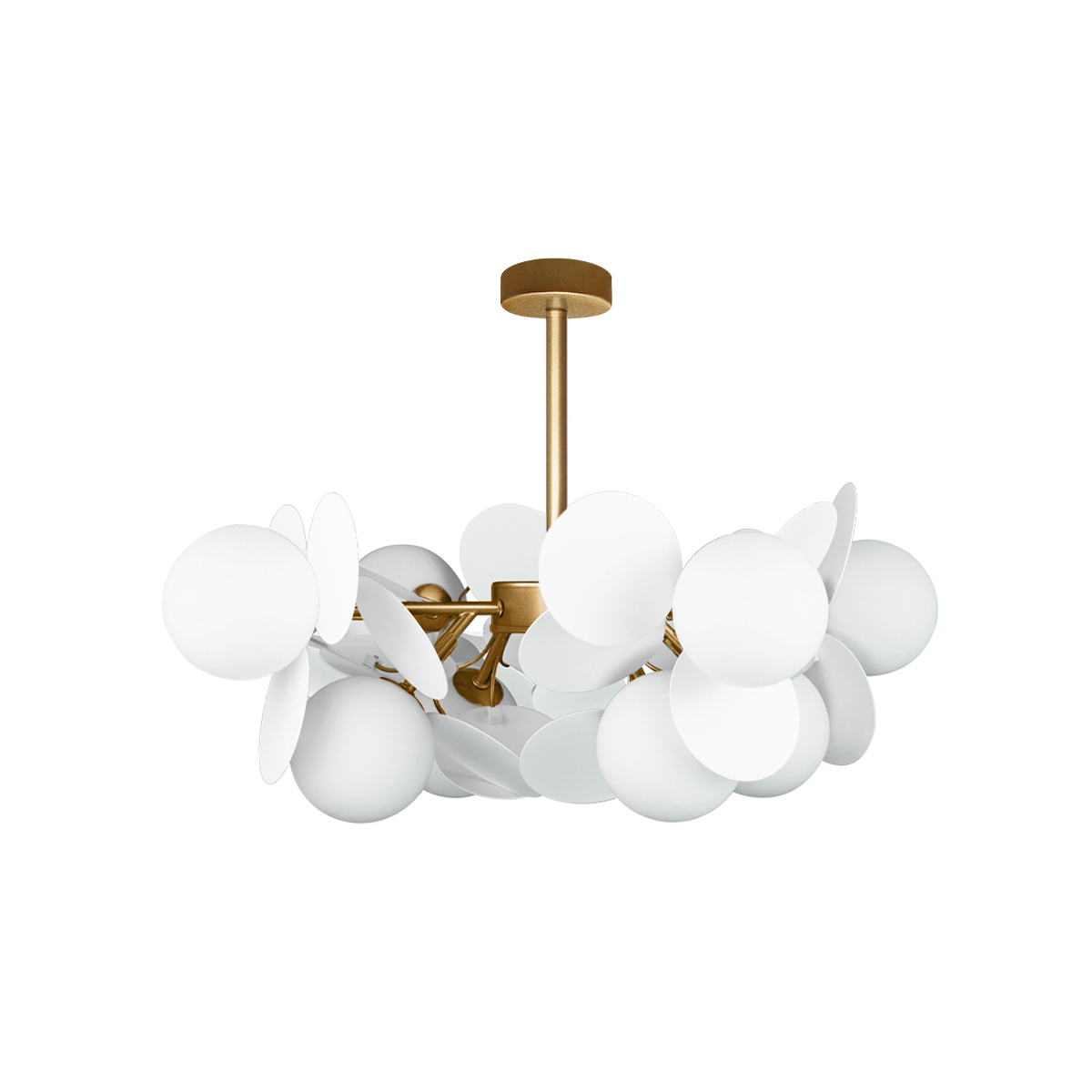 Люстра на штанге Loft IT Matisse 10008/8 white