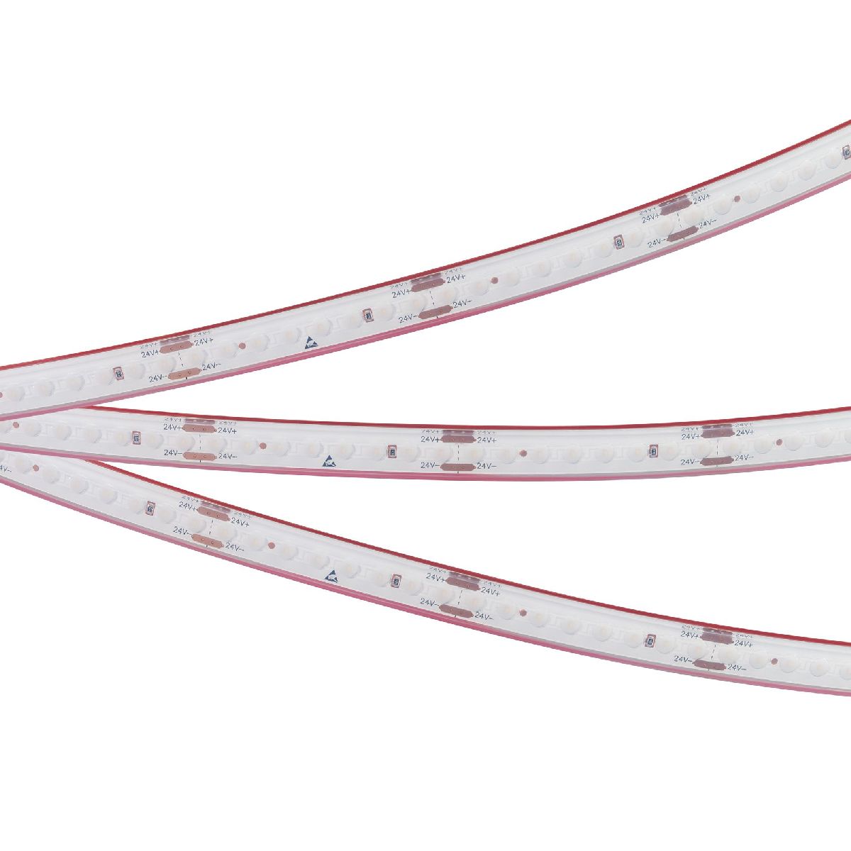 Светодиодная герметичная лента Arlight DOT-PFS-X160-10mm 24V Day4000 (12 W/m, IP68, 5m) 051593