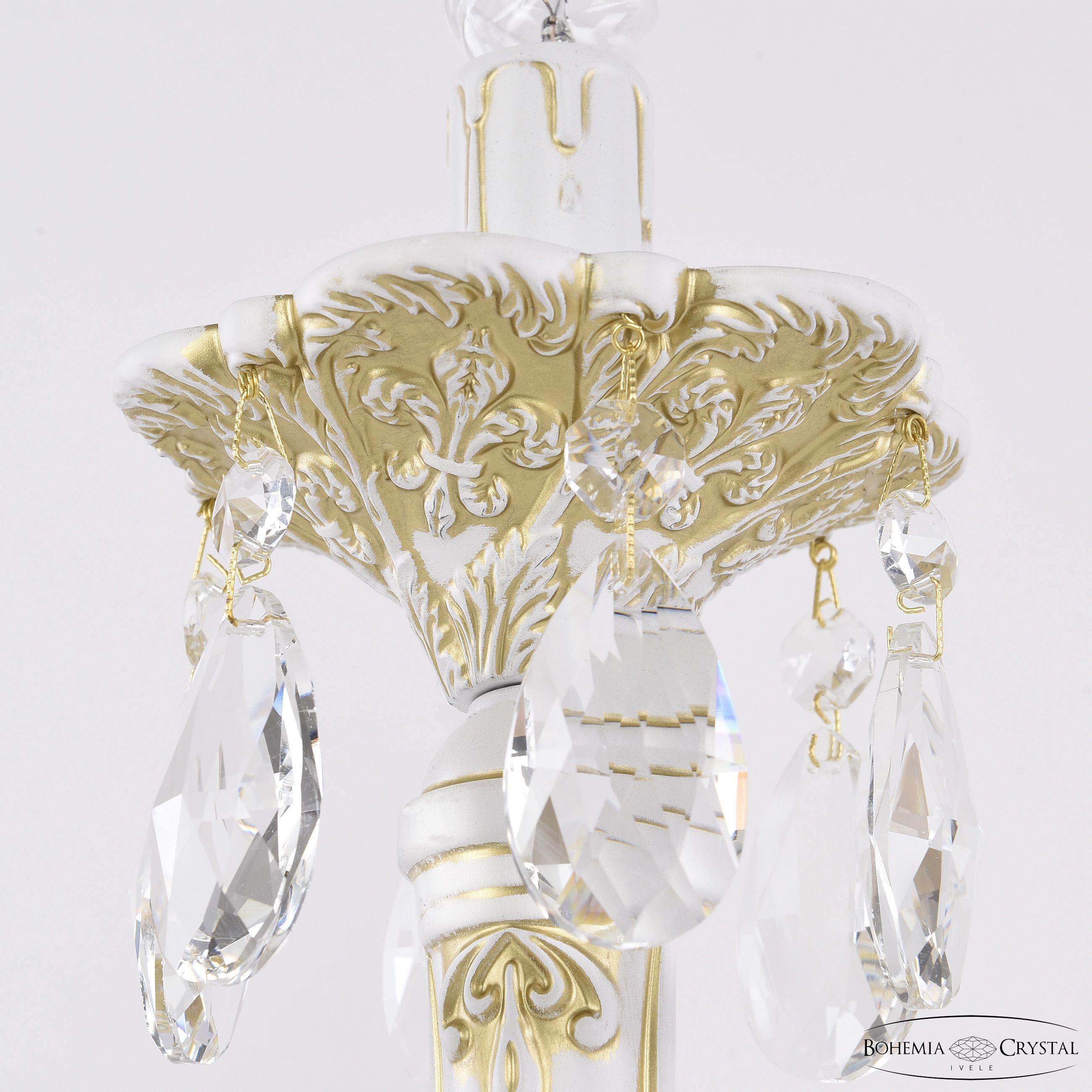 Настольная лампа Bohemia Ivele Crystal AL78100L/1-38 WMG в Москве