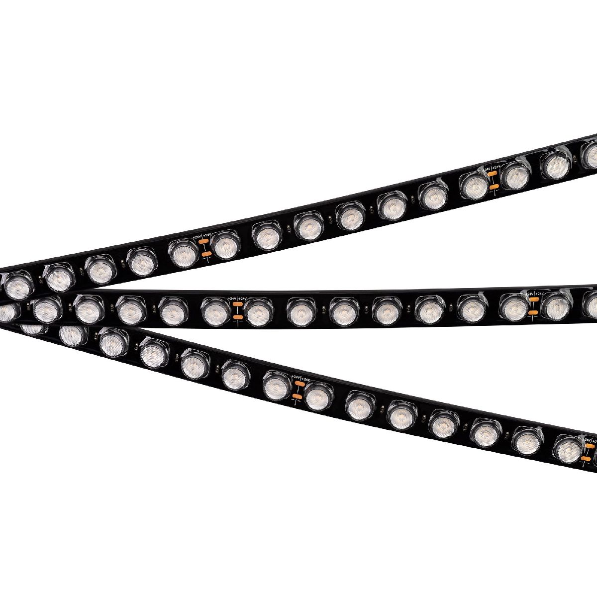 Светодиодная герметичная лента Arlight FLT-PS-A42-BLACK-23mm 24V Warm2700 (21 W/m, IP67, 30deg, 5m) 049293