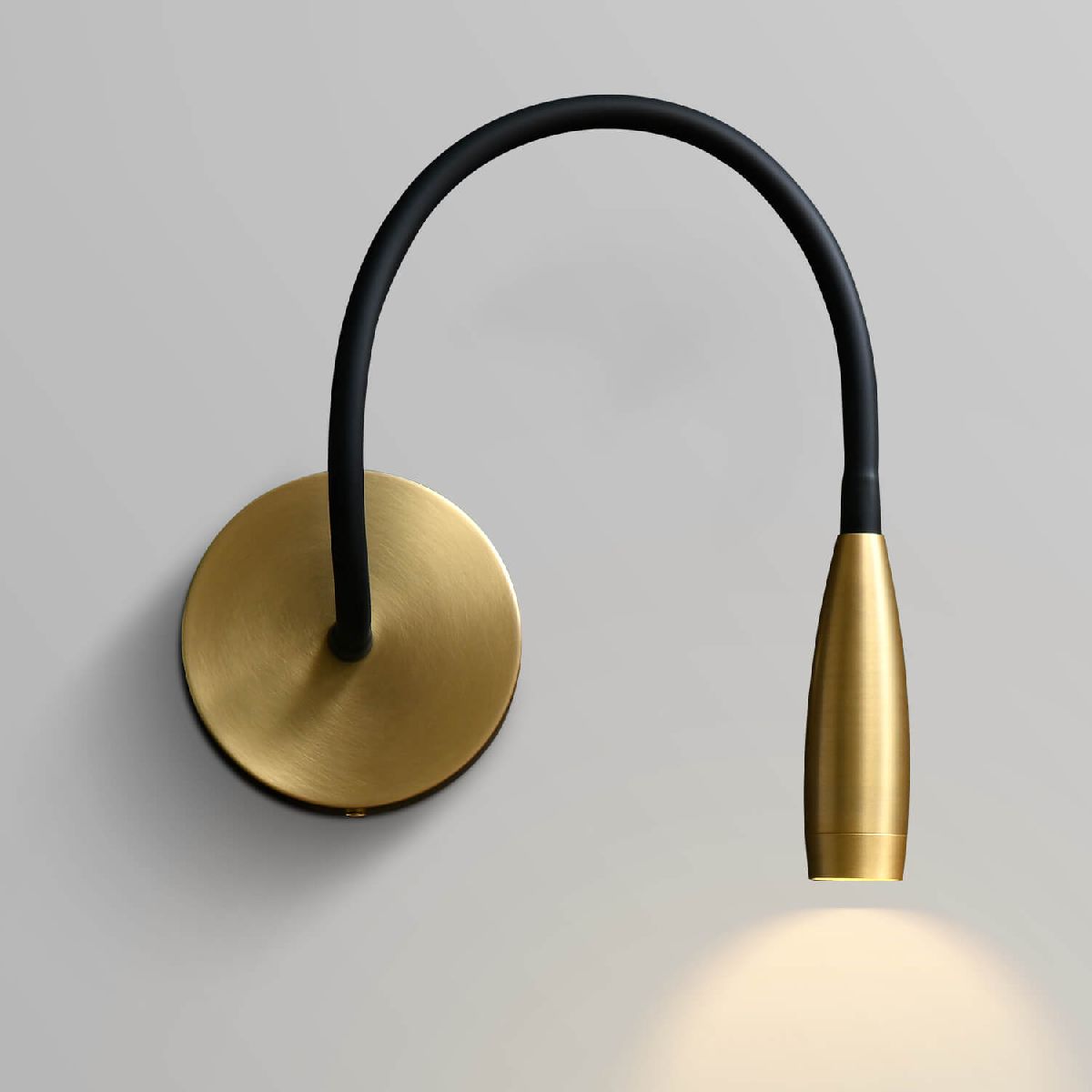 Гибкое бра DeLight Collection Wall lamp MT9016-1W brass