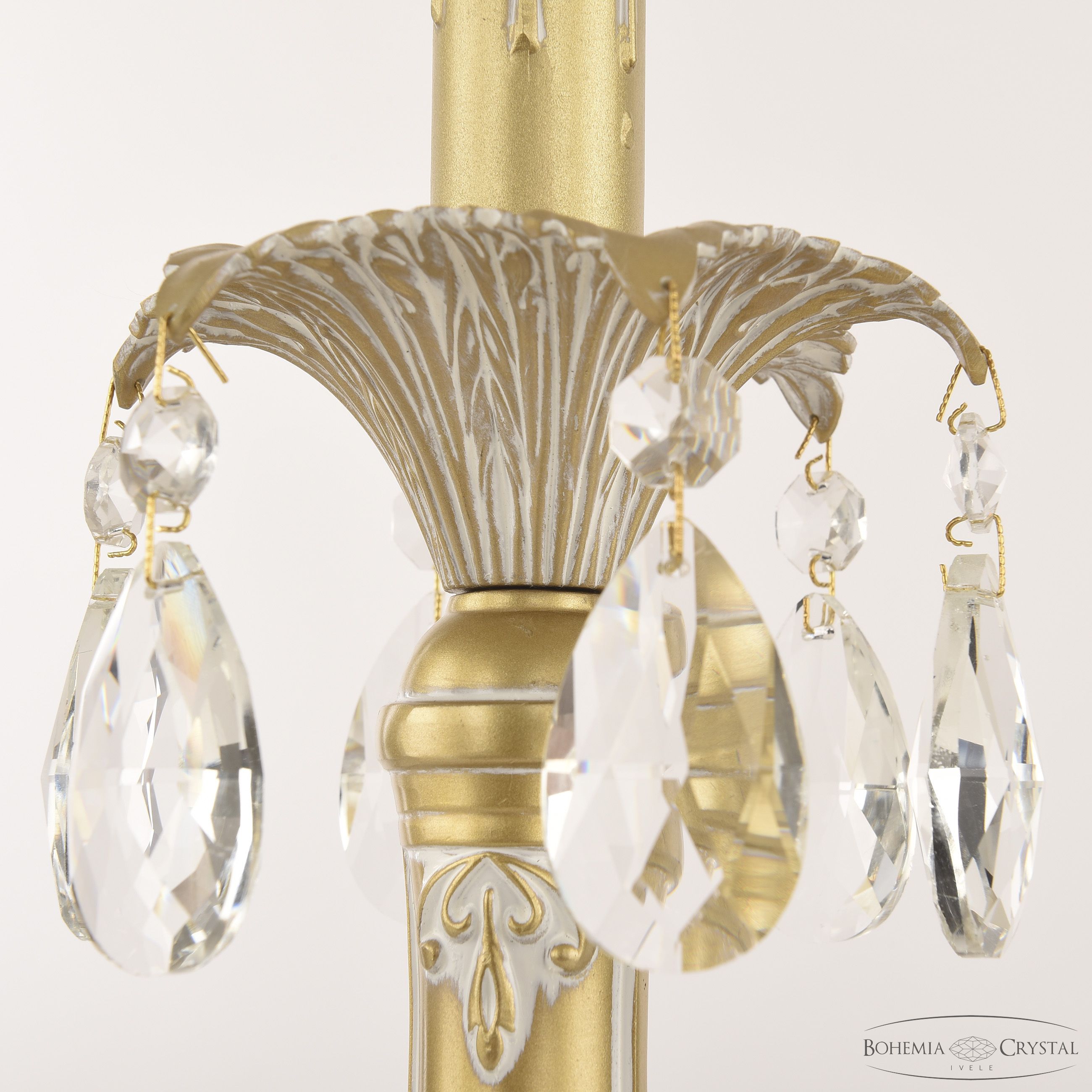 Настольная лампа Bohemia Ivele Crystal AL79100L/1-38 AGW в #REGION_NAME_DECLINE_PP#