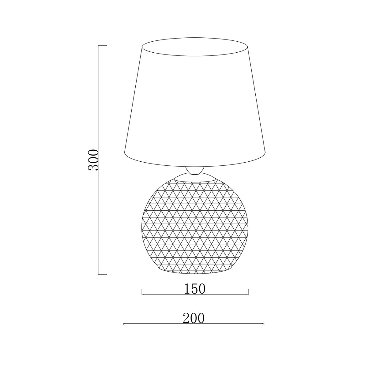 Настольная лампа Escada Chance 10197/L Green