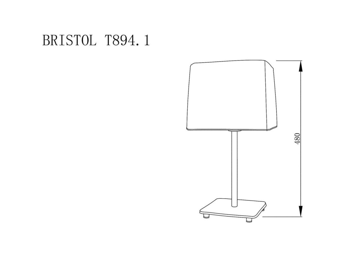 Настольная лампа Lucia Tucci Bristol T894.1