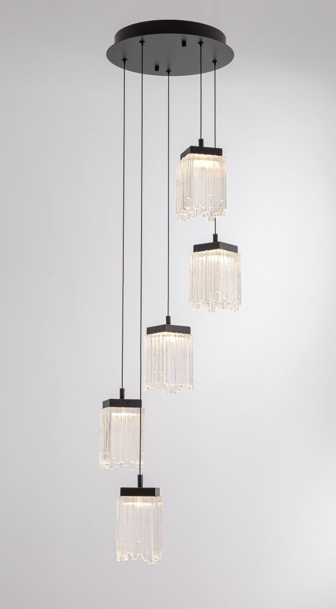 Подвесной светильник Delight Collection MD25020403-5A1 Matt black