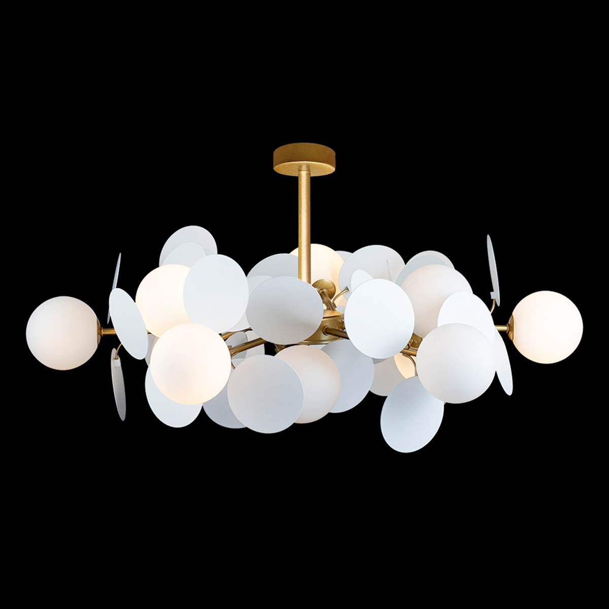 Люстра на штанге Loft IT Matisse 10008/12 white