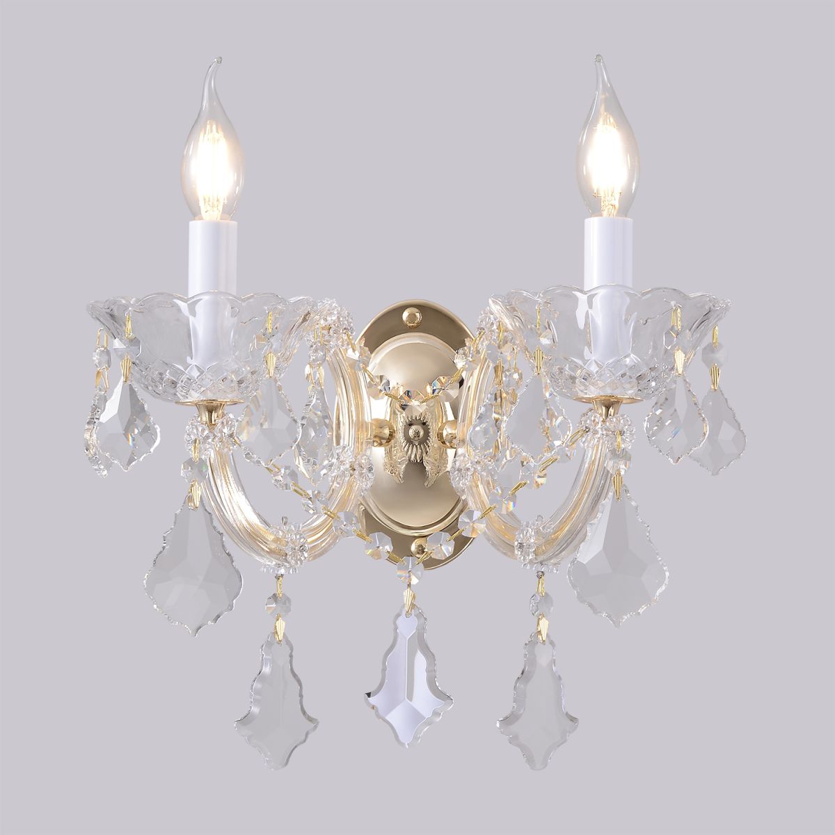 Бра Crystal Lux CRISTELLE AP2 GOLD