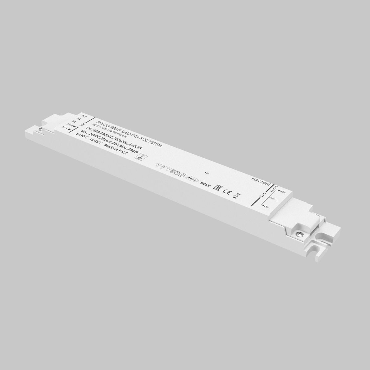 Источник напряжения Maytoni Dali 200Вт DC24В IP20 725014