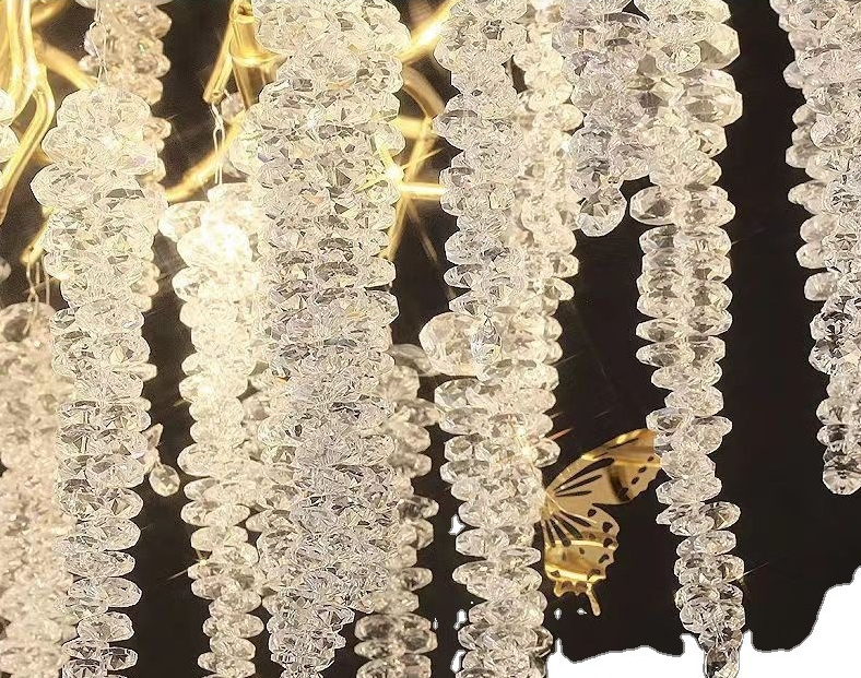 Подвесная люстра Lightera Curls LE303L-11G