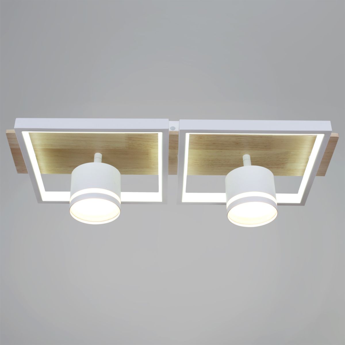 Потолочный светильник Reluce 19560-0.3-2+2 WH+WOOD