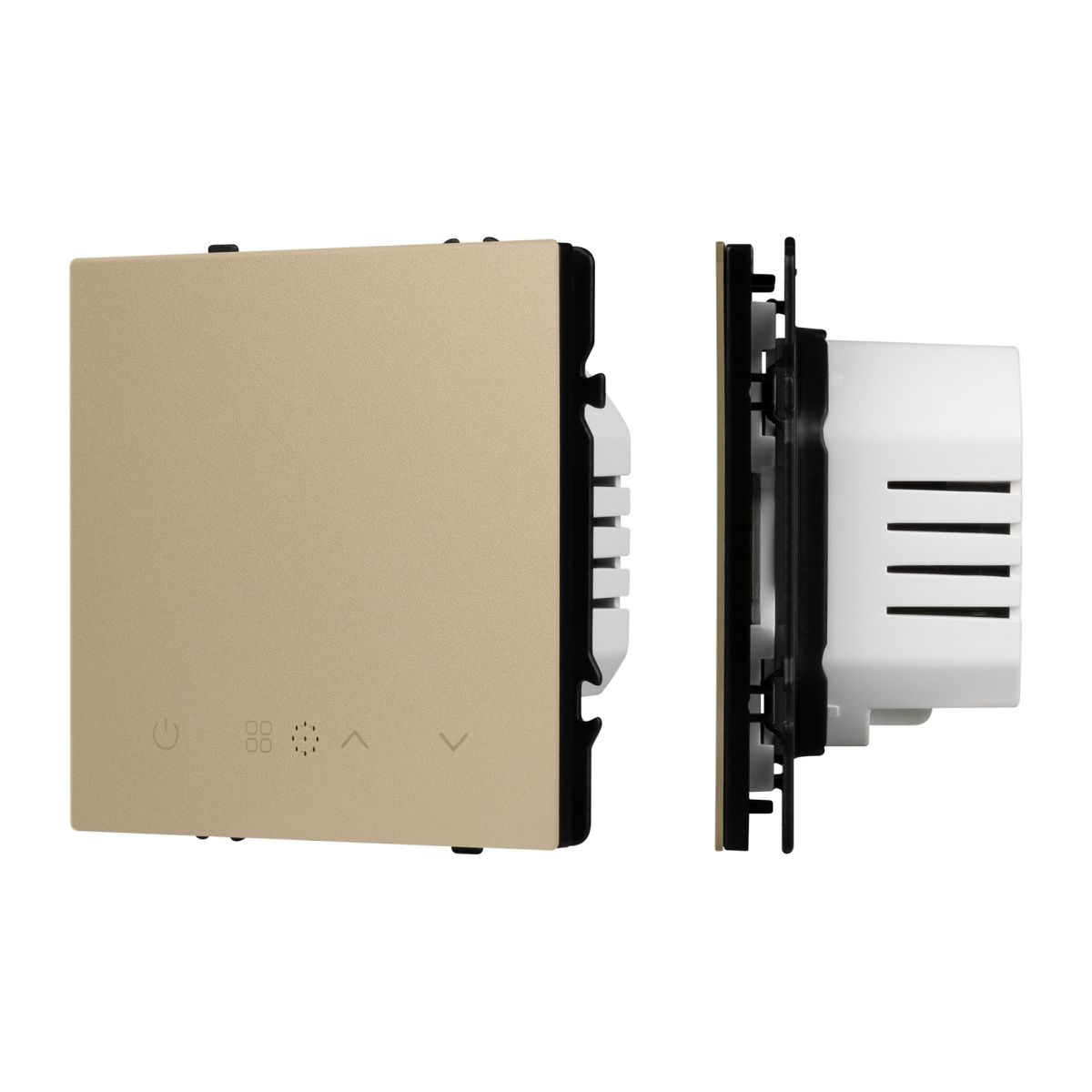 Терморегулятор Arlight SWT-NOBE-MTE-SFPL-GD (электрический тёплый пол) (Золотой песок) 061901