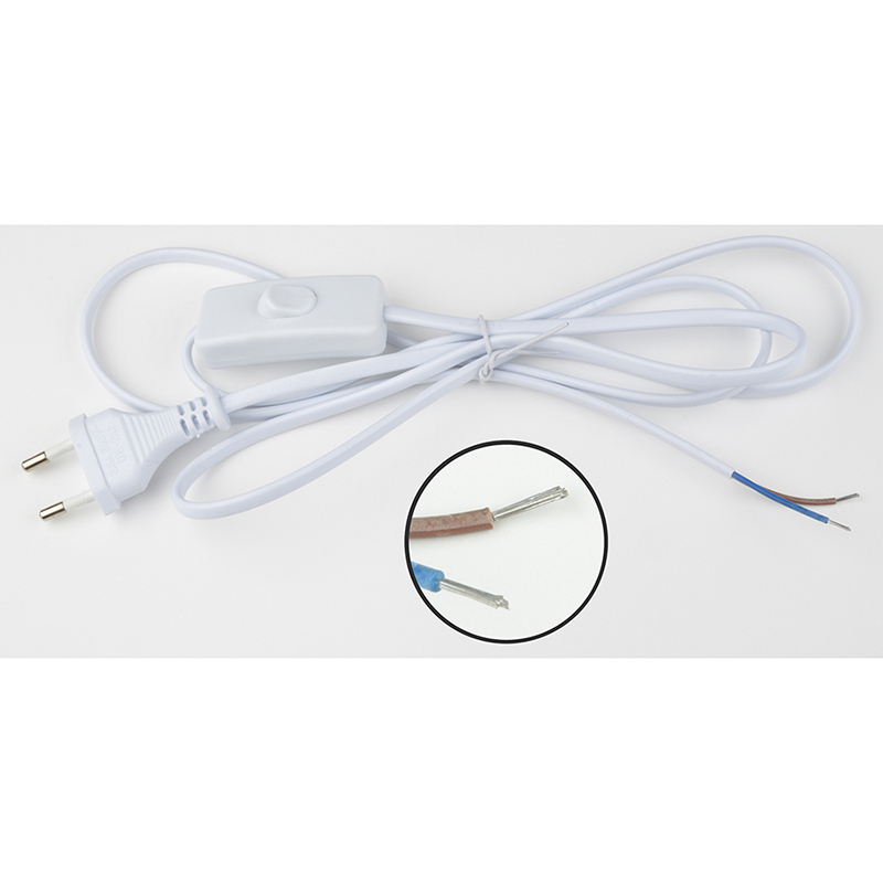 Сетевой шнур Uniel UCX-C10/01A-170 WHITE UL-00006547