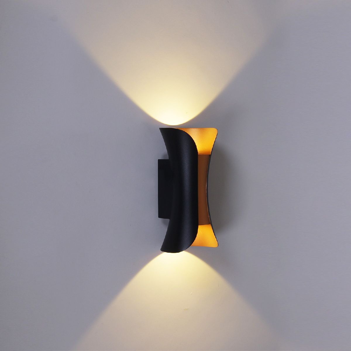 Архитектурный светильник Reluce 86852-9.2-002KT LED2*5W BK+GD