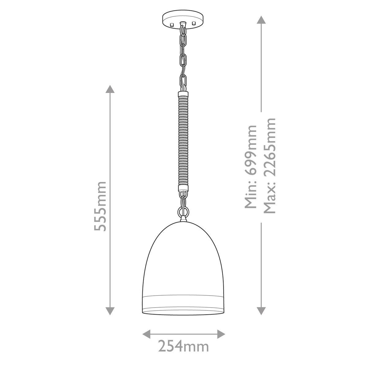 Подвесной светильник Hinkley HK-NASH-P-AN