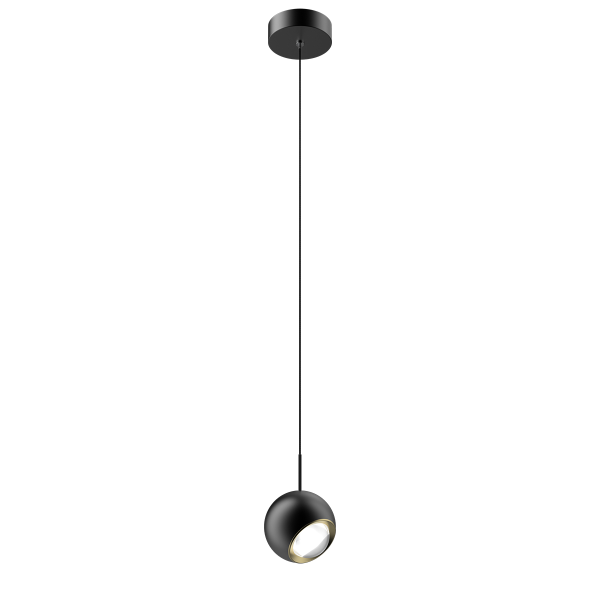 Подвесной светильник Delight MD2826-1B black/gold
