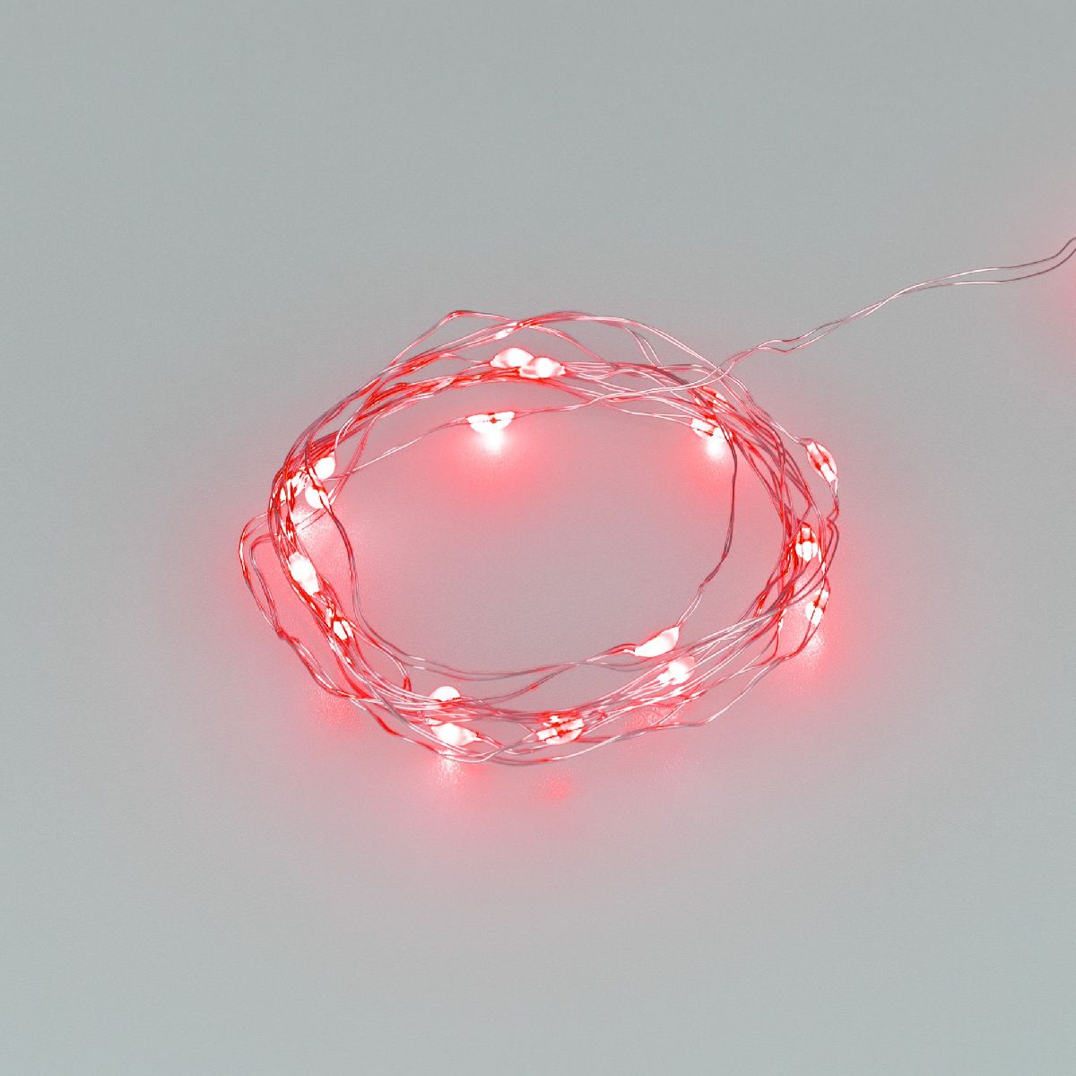 Светодиодная гирлянда Ardecoled ARD-DEW-HOME-2000-CLEAR-20LED-STD Red 048696