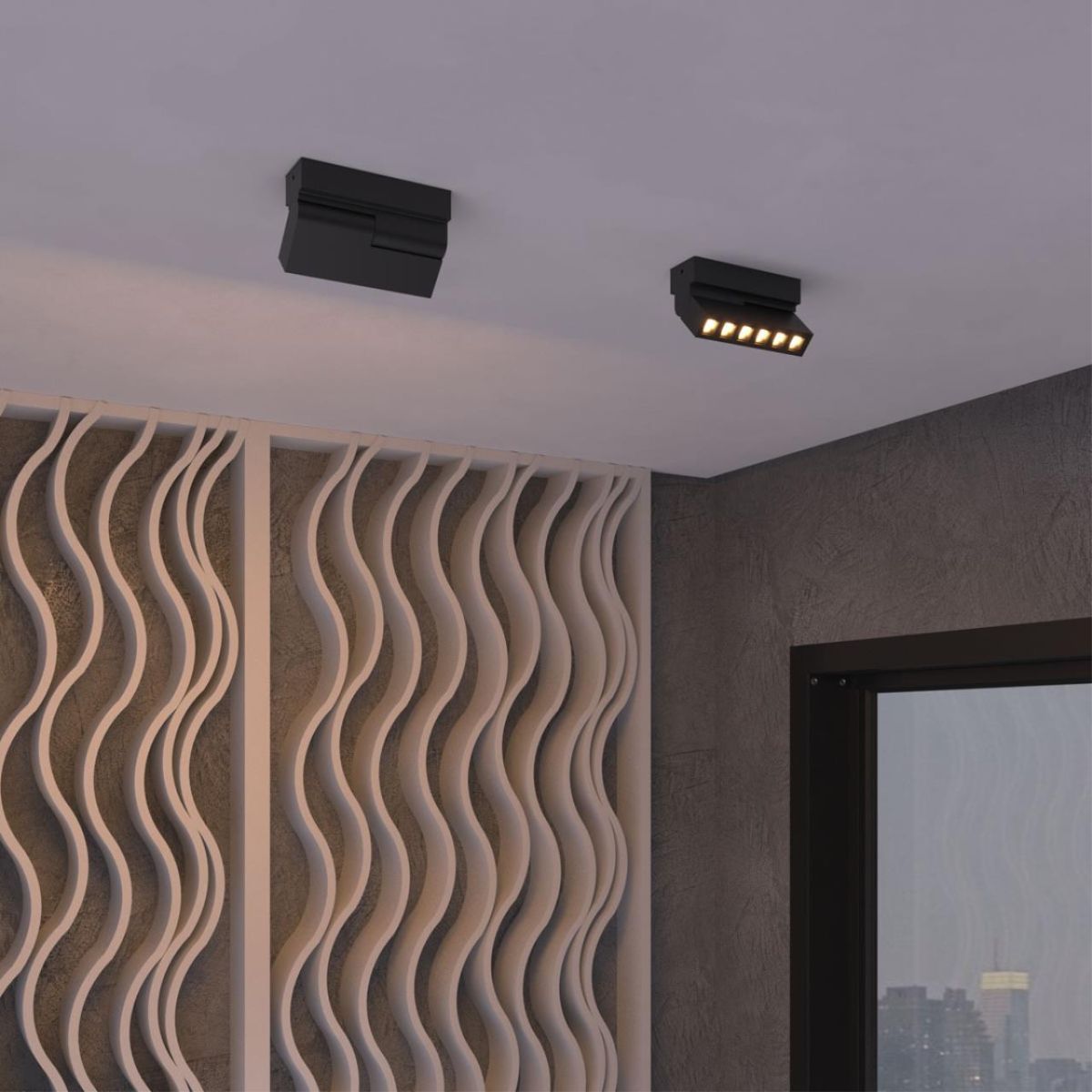 Накладной светильник с переключателем цв.температуры Novotech Over EOS 359759