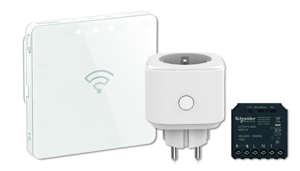 Набор IP-шлюз, SmartPlug, микромодуль Schneider Electric Wiser KIT_CCT80010_TO