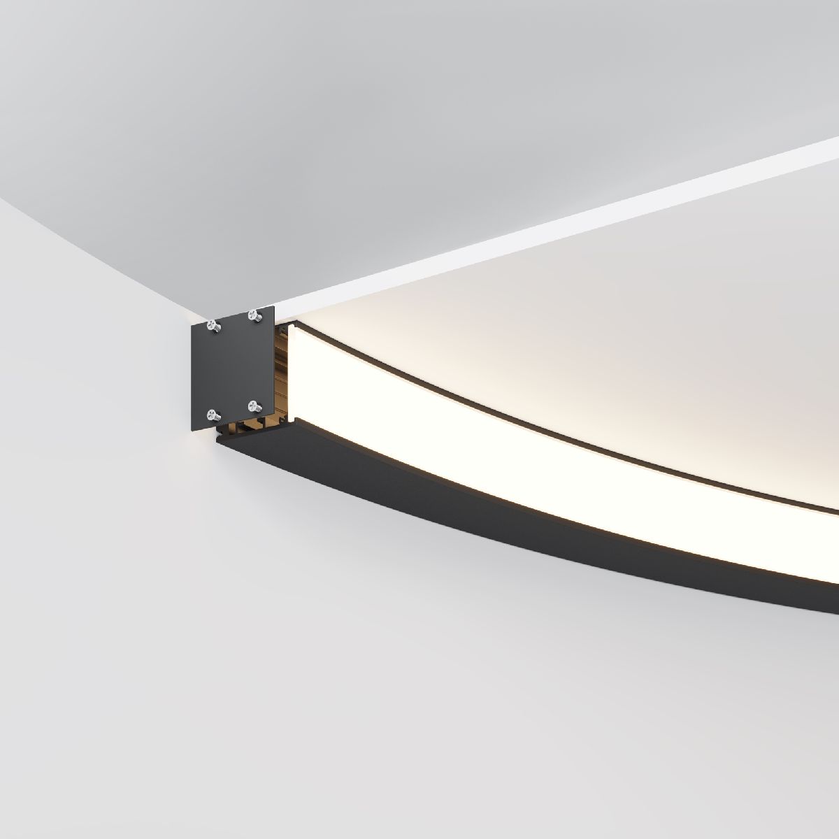 Радиусный профиль Maytoni Led strip ALM-3535R-B-IN-90°-1.5M