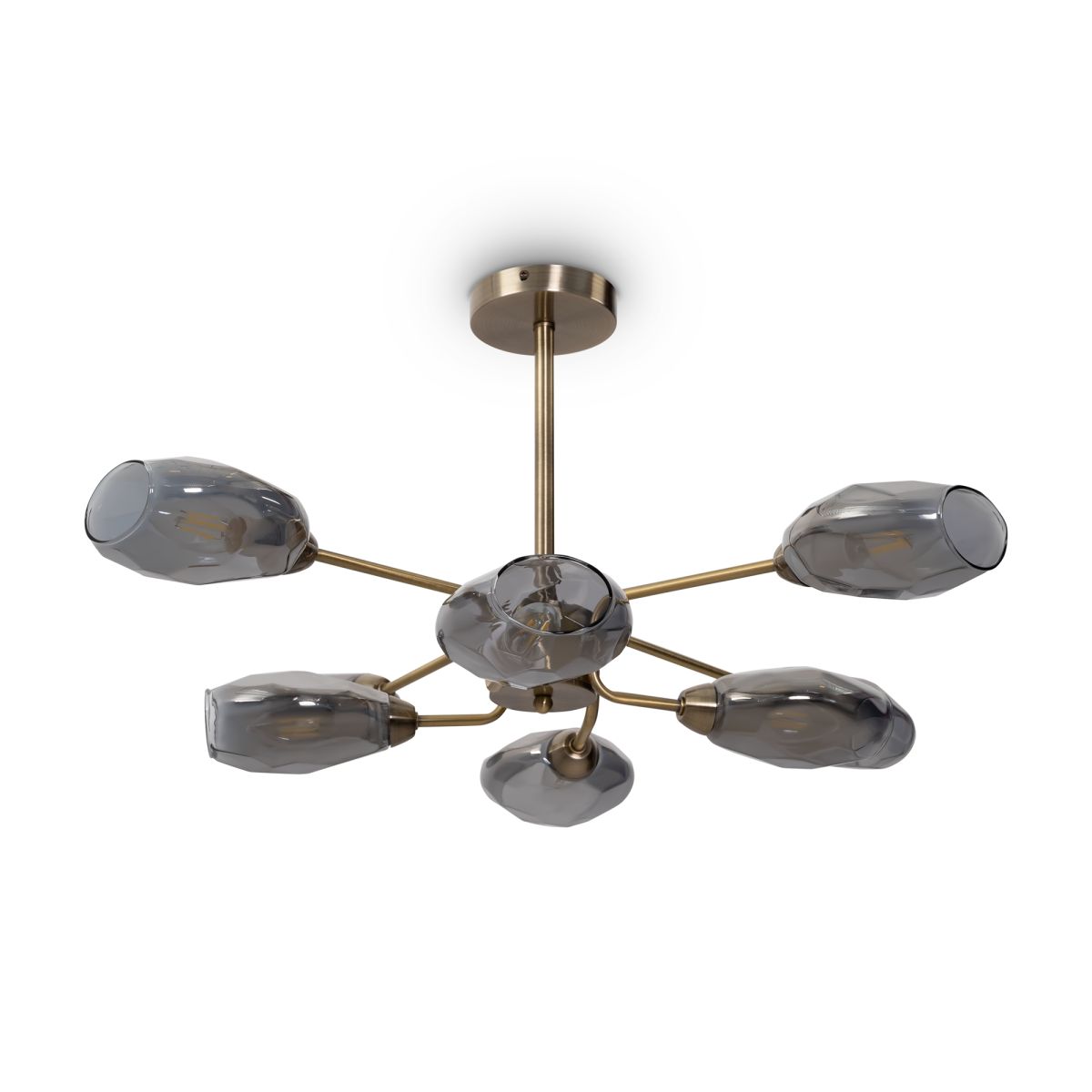 Люстра на штанге Freya Ashy FR5327CL-08BZ