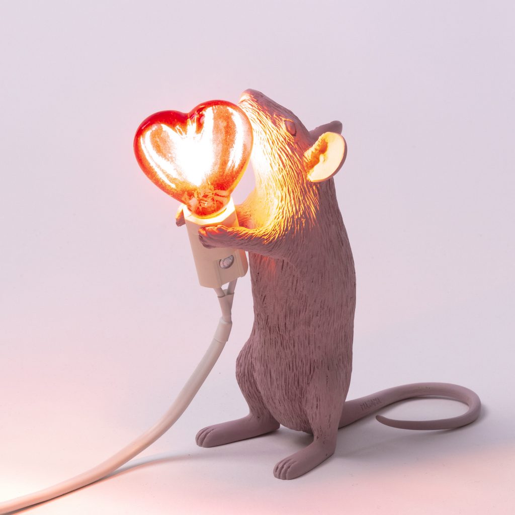 Настольная лампа Seletti Mouse Lamp 15220SV