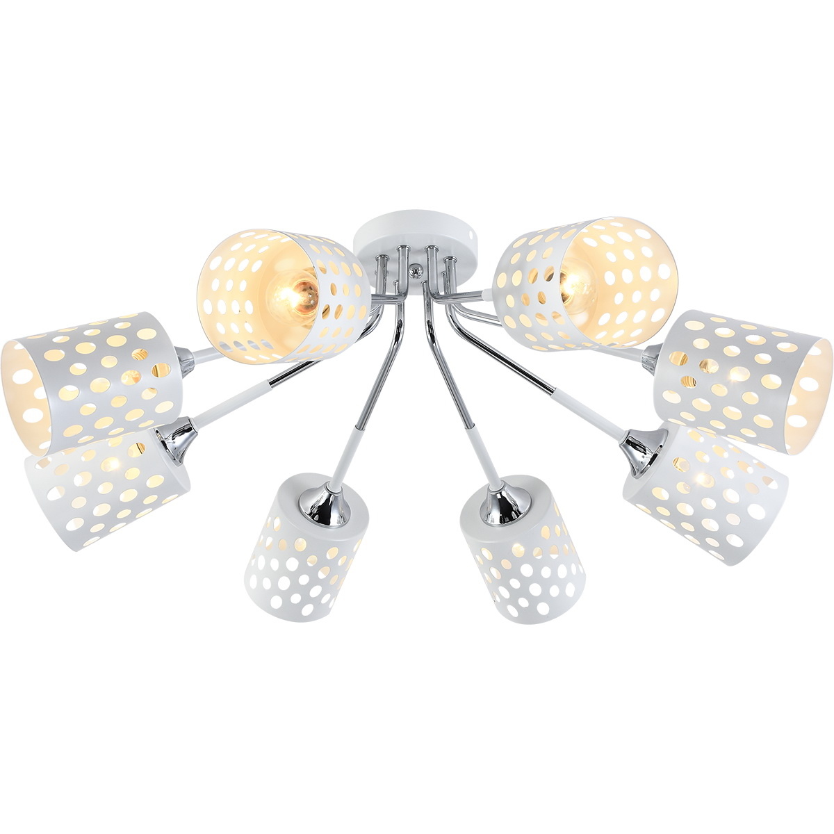 Потолочная люстра Reluce 11355-0.3-08A WH+CR