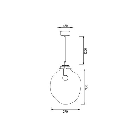 Подвесной светильник Vele Luce Tramonto VL1663P01