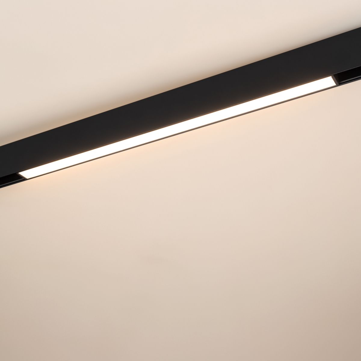 Трековый магнитный светильник Arlight MAG-ORIENT-FLAT-L465-16W Day4000 (BK, 100 deg, 48V) (IP20 Металл) 033611(1)