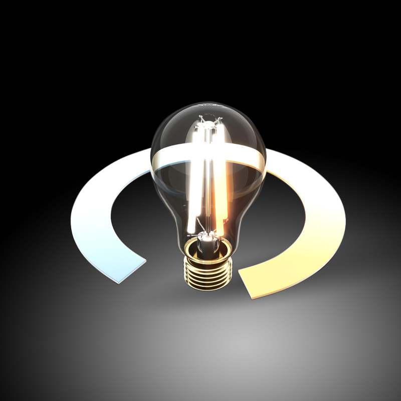 Умная светодиодная лампа Elektrostandard груша прозрачная E27 6,5W 4200/6500/3300K 4690389174247