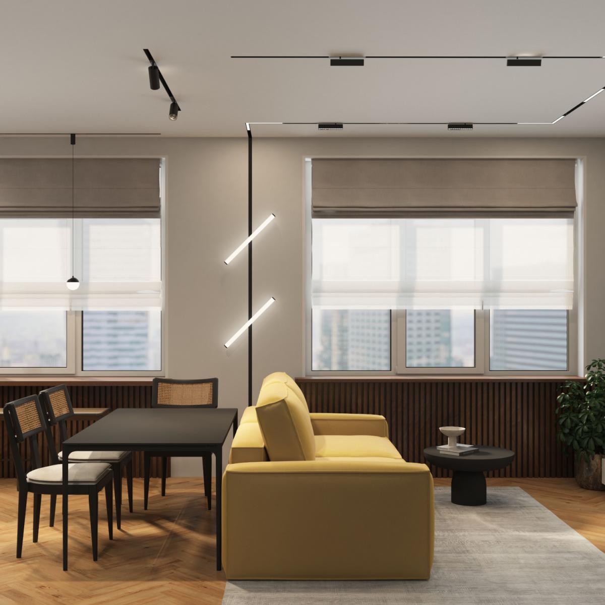 Трековый светильник Denkirs Smart DK8020-BK