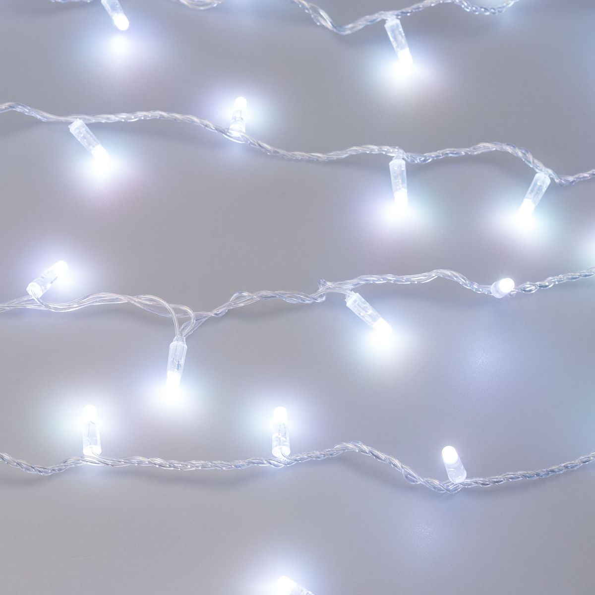 Светодиодная Гирлянда Ardecoled ARD-STRING-CLASSIC-20000-CLEAR-200LED-SYNC RGB (230V, 13W, RF ПДУ, 4000) (IP65) 064843