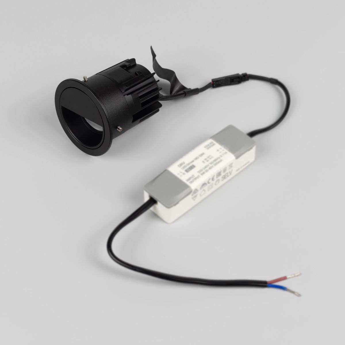 Встраиваемый светильник Arlight DL-VEILA-R63-8W Day4000 (Черный RAL9005, A44x46 deg, 230V) (IP20 Металл) 064959