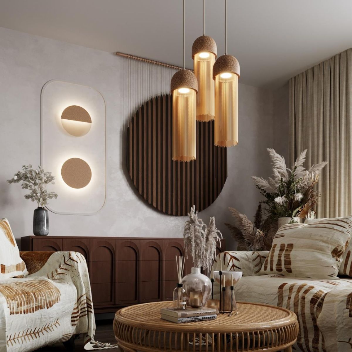 Настенный светильник Odeon Light Ecodesign Cork 7073/8WL