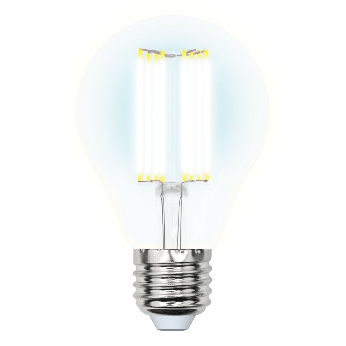 Лампа светодиодная (UL-00005898) Uniel E27 23W прозрачная LED-A70-23W/4000K/E27/CL PLS02WH