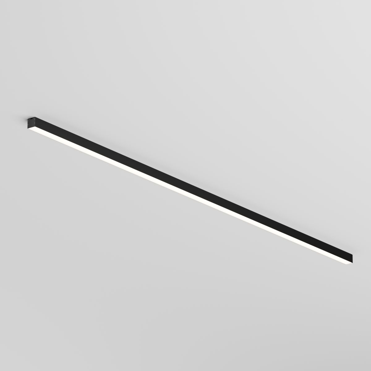 Линейный накладной светильник Maytoni Technical 4000K 35x35 (Черный, 2 м) LL311016