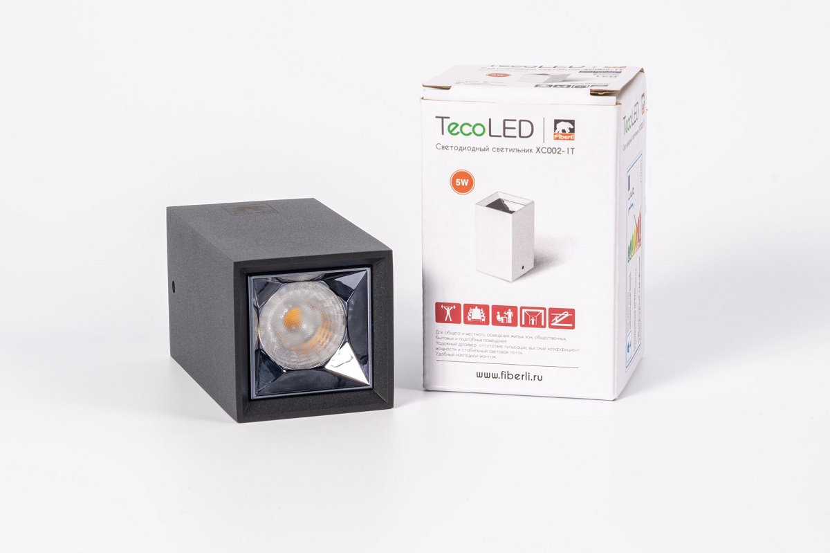 Накладной светодиодный светильник Fiberli XC002-1T(W) 12120203