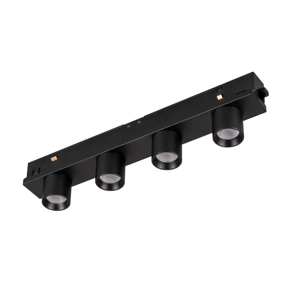 Трековый магнитный светильник Arlight MAG-ORIENT-KRATER-L195-12W Warm3000 (Черный, 25 deg, 48V) (IP20 Металл) 035582(1)