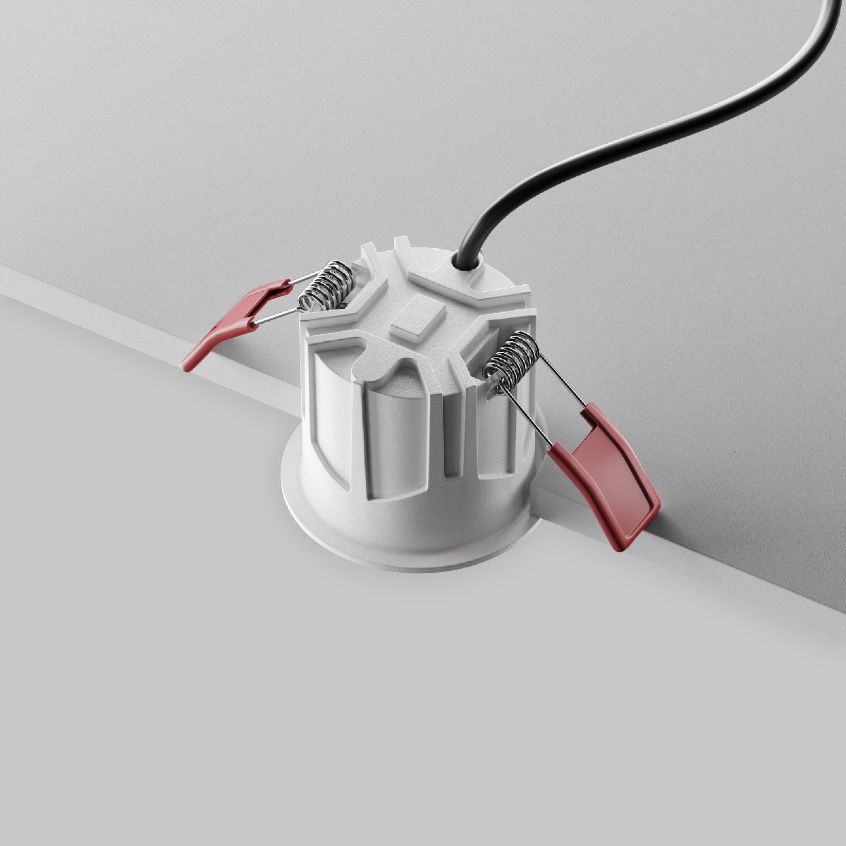 Встраиваемый led светильник Maytoni Alfa LED DL043-01-10W4K-RD-W-1