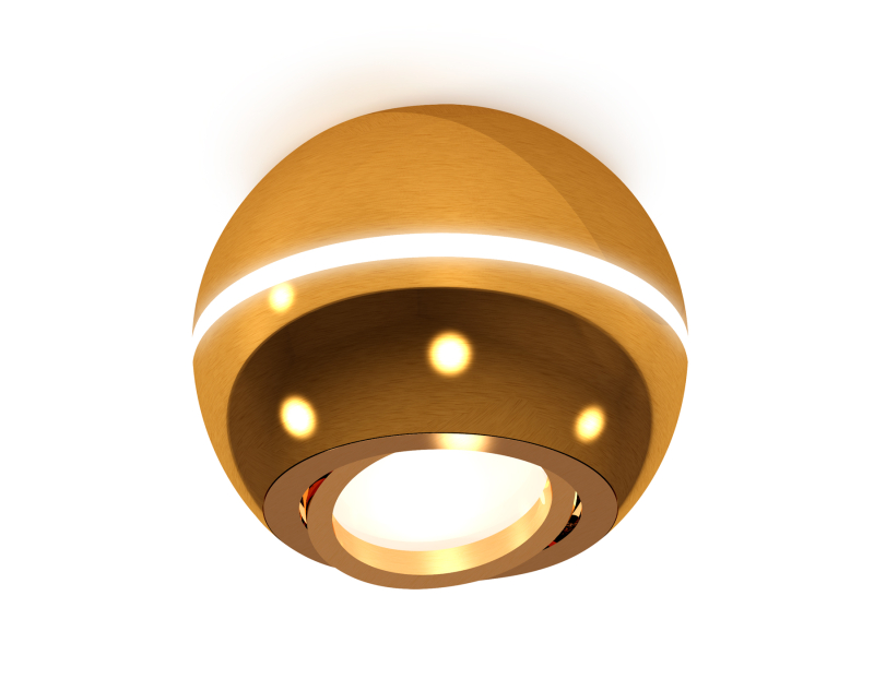 Накладной поворотный светильник с дополнительной подсветкой Ambrella Light Techno XS1105011 (C1105, N7004)