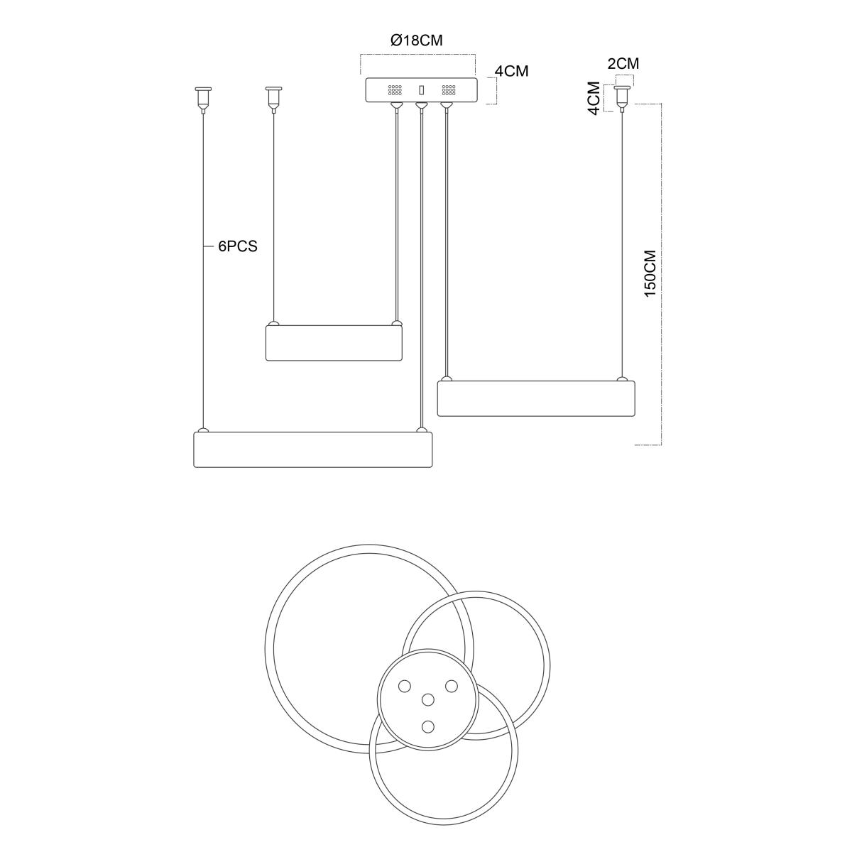 Потолочная чаша Favourite Canopy 4591-220-3BL