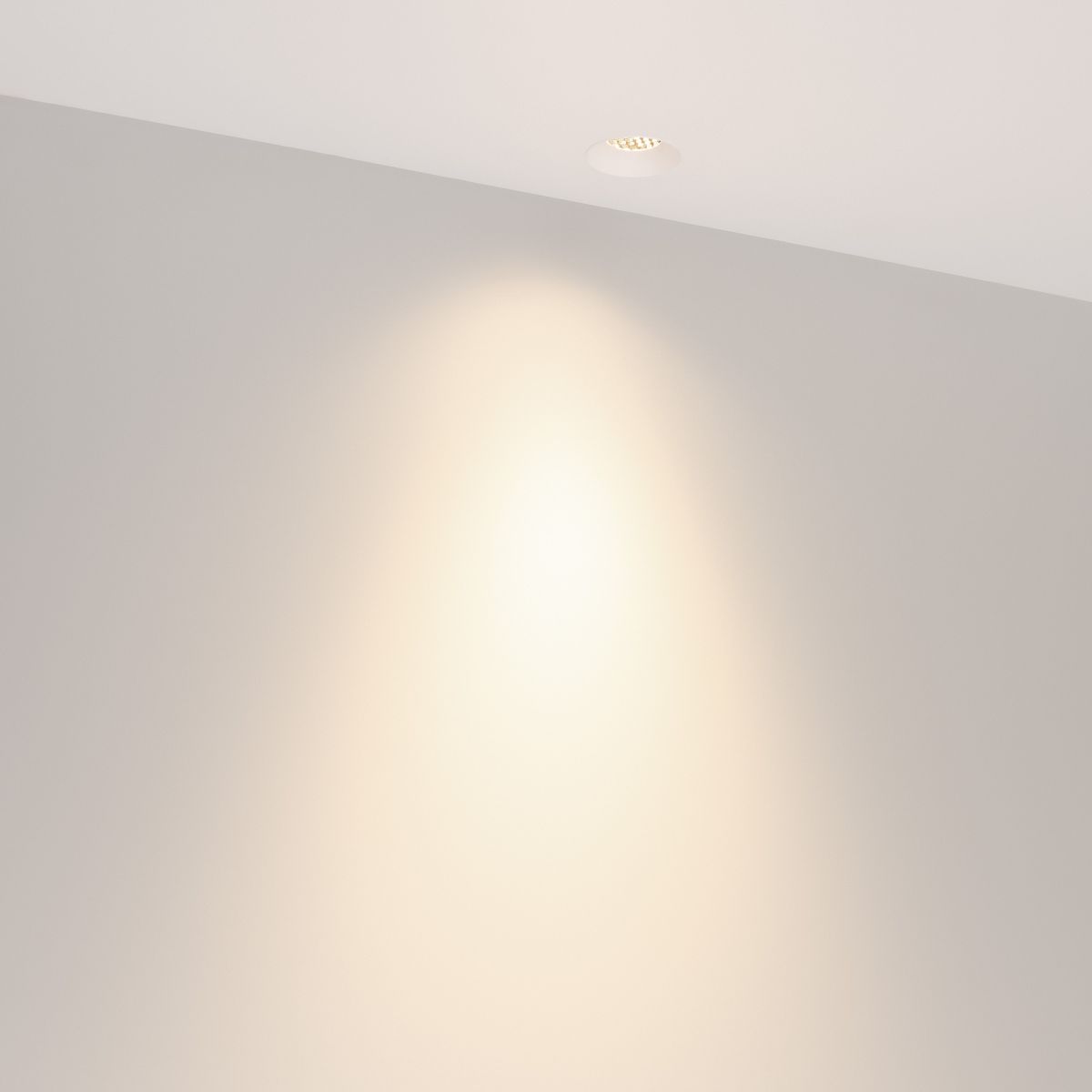 Светильник безрамочный Arlight DL-INTRAL-R39-6W Day4000 (Белый RAL9003, 50 deg, 230V) (IP20 Металл) 064945