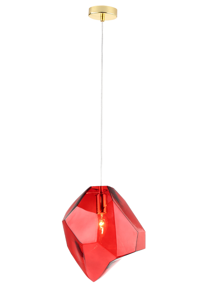 Подвесной светильник Crystal Lux NUESTRO SP1 GOLD/RED