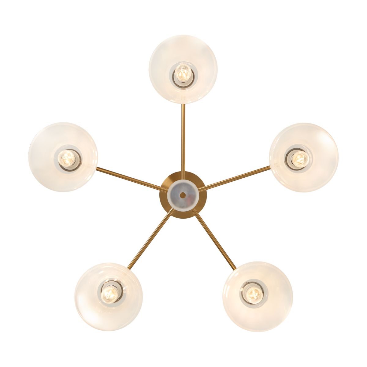 Люстра на штанге Freya Zenith FR5647PL-05BS