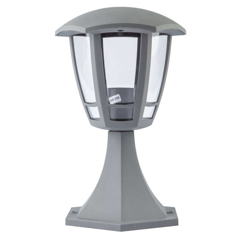 Садово-парковый светильник ЭРА НТУ 07-40-003 «Валенсия 1» серый Б0051210