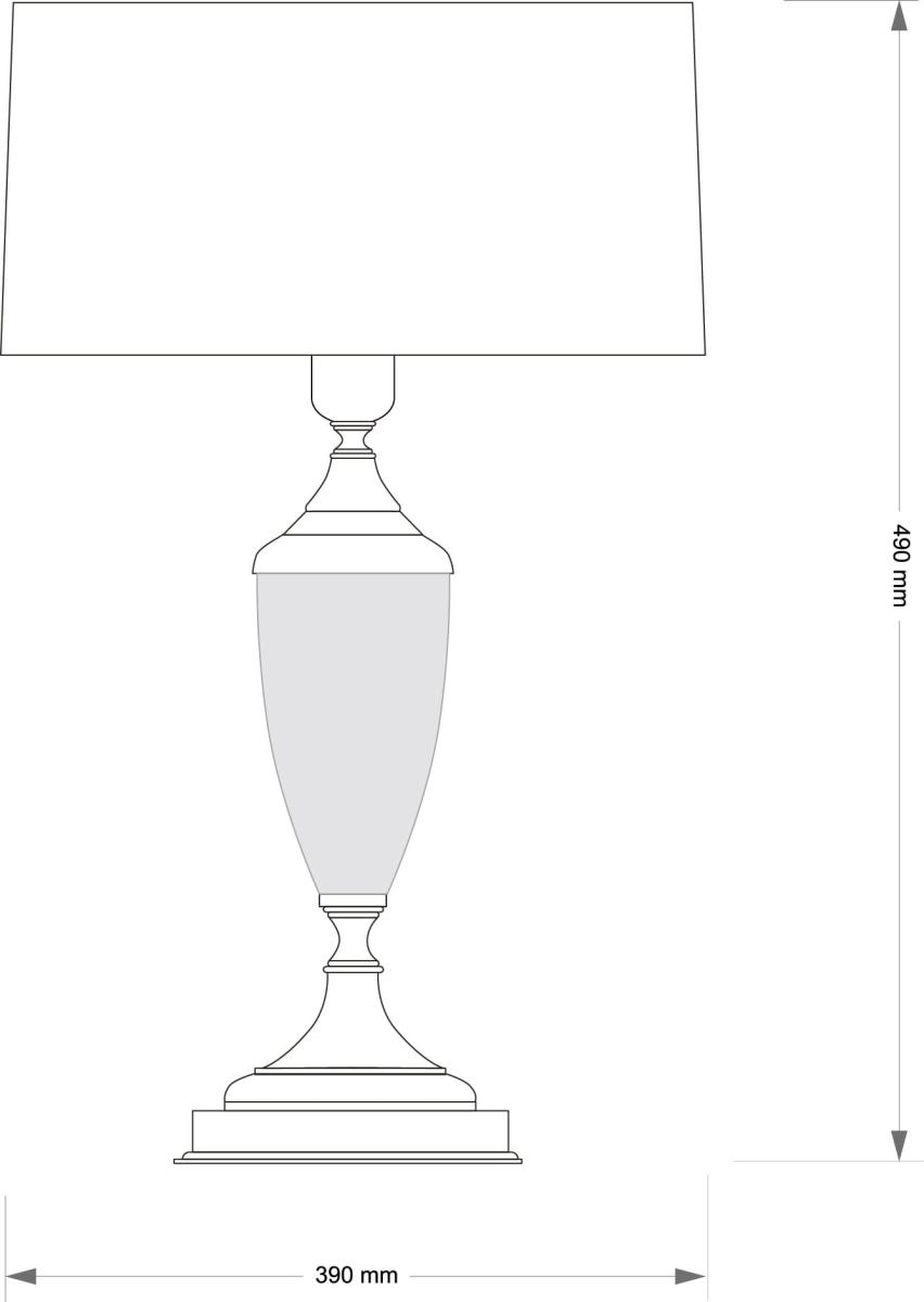 Настольная лампа Kutek Monza MON-LG-1 (N/A)