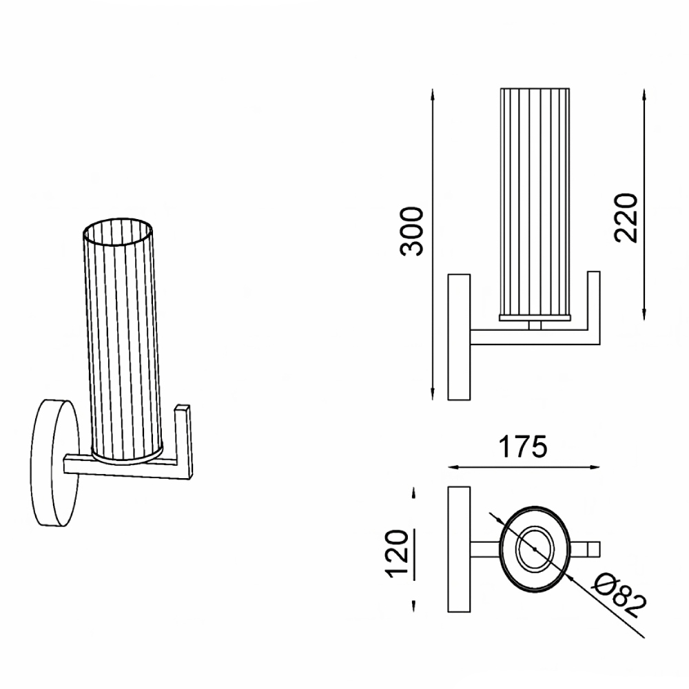 Бра iLamp Evolution W6806-1 QGD