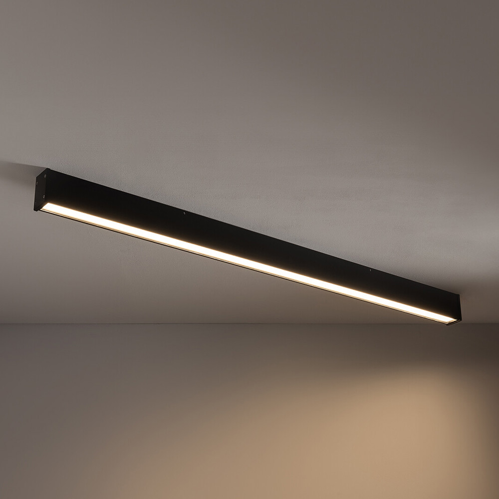 Уличный потолочный светильник Nowodvorski Outline Led L Black 11362