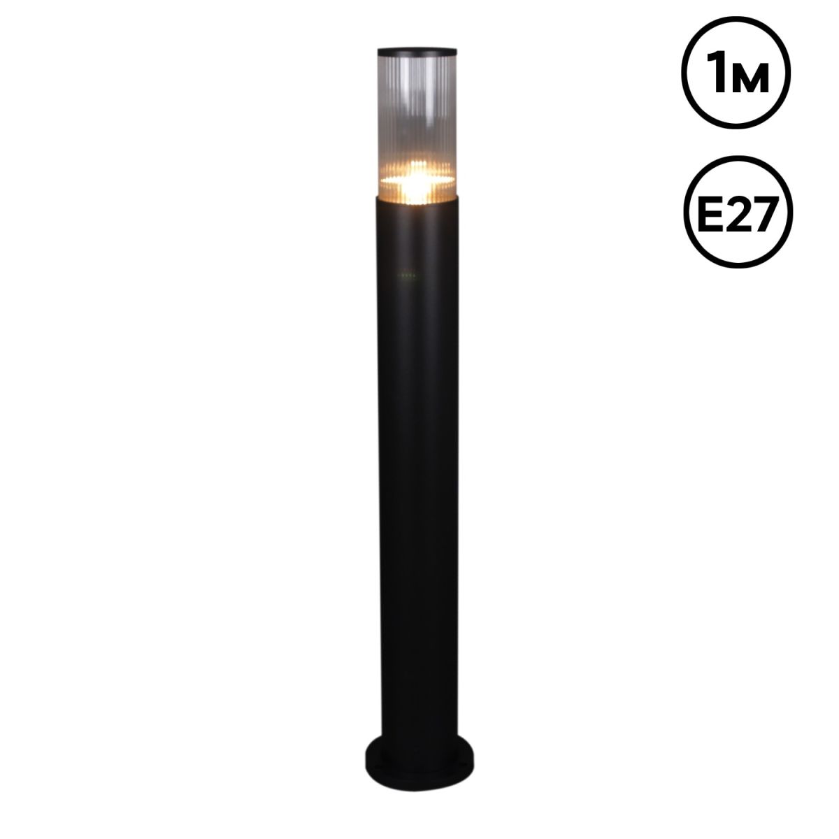 Ландшафтный светильник Reluce 09982-0.7-001JH 1.0M E27 BK RLOS