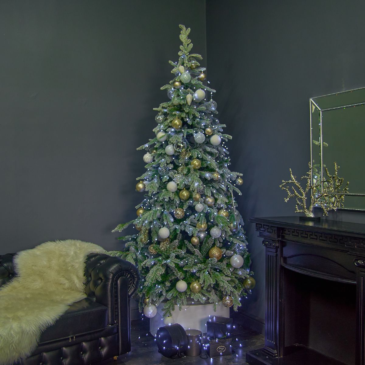 Гирлянда Роса Uniel ULD-S10000-1000/DGA WHITE IP20 DEW UL-00012088