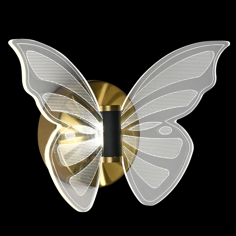 Настенный светильник Natali Kovaltseva Butterflies LED LAMPS 81115/1W GOLD